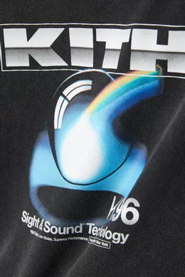 Buy Kith Black Sight & Sound 1996 Vintage Tee For Boys Online 