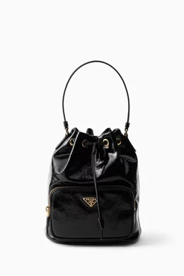 Prada bucket bag new arrivals