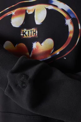 Buy Kith Black x Batman Logo Vintage Nelson Hoodie in Cotton For Men Online  | Ounass Saudi