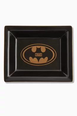 Kith Batman Symbol Catchall Tray Black