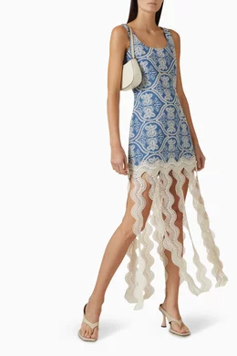 chinese dress ladies For Love & Lemons Debby Maxi Dress main image 0