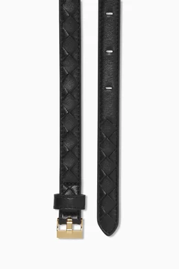 ★BOTTEGA VENETA★ ベルト Thin Watch belt Bottega Veneta Lambskin Thin Watch Belt | Harrods US