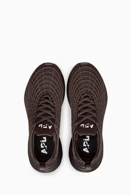 Buy APL Athletic Propulsion Labs Brown TechLoom Zipline  display picture 1
