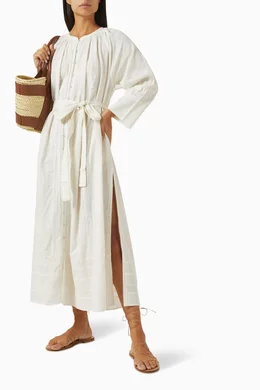 Buy Spell White Serendipity Dress in Lace For Women Online | Ounass Saudi