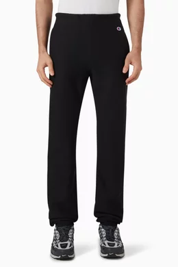 Champion reverse weave black sweatpants top