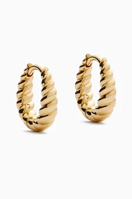 hoop earrings missoma solid gold