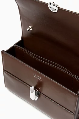 Buy SAVETTE Brown Symmetry 19 Convertible Crossbody Bag in