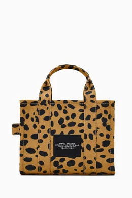Buy Marc Jacobs Brown The Small Tote Bag in Cheetah print Canvas For Women Online Ounass Saudi