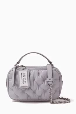 Buy Maison Margiela Blue Mini Glam Slam Camera Belt Bag For