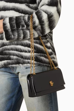 Buy Marc Jacobs Black The Dual Chain Wallet Bag in Leather For Women Online Ounass Saudi