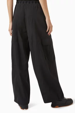 Buy KENZO Black 'Boke Flower 2.0' Cargo Pants in Technical