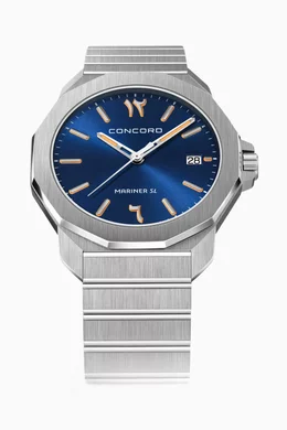 Buy Concord Blue Mariner SL Gent Quartz Watch 42mm For Men Online Ounass Saudi