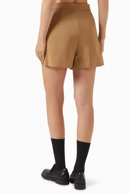 【関税＆送料込み】Max Mara 'Zic' Shorts Max Mara Zic Shorts | Brown | FARFETCH JO
