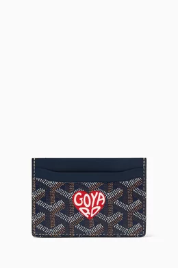 goyard card holder limited edition Goyardine Saint Sulpice Jet Black 1534407  FASHIONPHILE Goyard Green Leather Saint Saint Sulpice Card Goyard Card