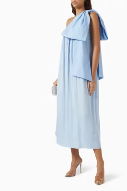 Buy Sleeper Blue Venus Maxi Dress in Viscose For Women Online | Ounass Saudi