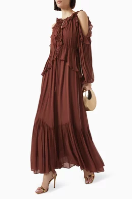 blair brown dress Blair Brown Dress – HEYLEA main image 0