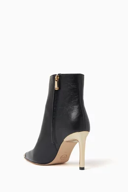 【送料&関税込】Michael Kors Kasia Pointed-toe Boots Kasia Leather Boot | Michael Kors [US]