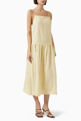 deiji studios halter dress Pocket Halter Dress