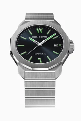 Buy Concord Black Mariner SL Gent Quartz Watch 42mm For Men Online Ounass Saudi