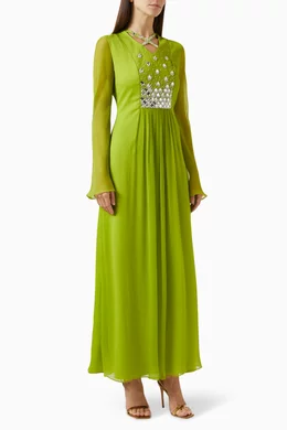slim fit dress slacks Francesca Midi Dress
