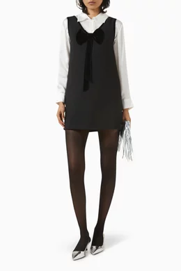 Buy Maje Black Pinafore Dress in Crepe For Women Online Ounass Saudi