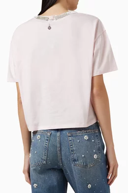 rhinestone shirt maje t shirt