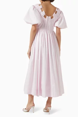 aje esmerie midi dress Esmerie Midi Dress | Ivory