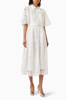 knee length dresses for ladies Paisley Midi Dress – Elie Tahari main image 1
