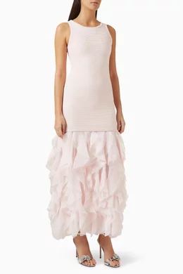 elations knit maxi dress aje Buy Pink in Rayon Blend For Women Online Collection: POISE