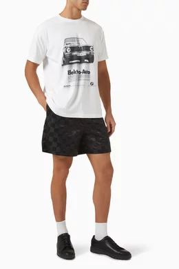 ☆ KITH x BMW Electro Auto vintage tee コラボTシャツ ☆ Kith x BMW Electro Auto Vintage Tee White Men's - FW24 - US