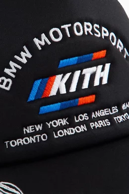 ★24AW 最新作★Kith BMW Nolan Trucker Hat Kith x BMW M Nolan Trucker Hat Techno Violet - FW24 - US