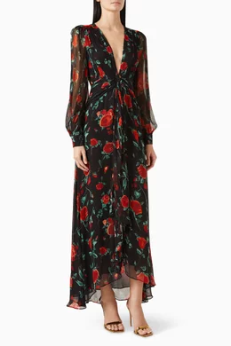 strapless open back dress Rixo - - Amari Dress main image 1