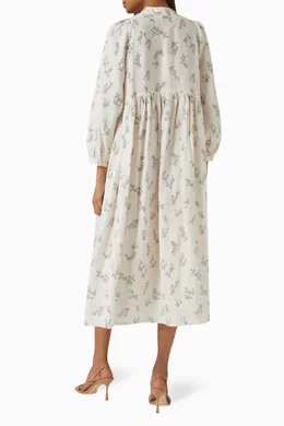 chinese dress ladies Linen dress EMMA main image 1