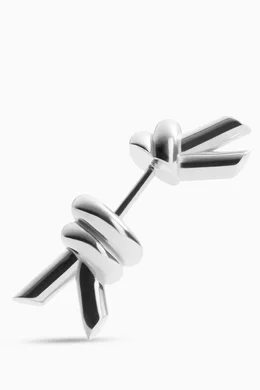 ピアス Bottega Veneta Knot Silver Earrings Bottega Veneta Sterling Silver Knot Earrings | Bloomingdale's