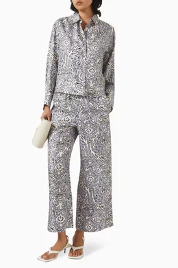 Buy Weekend Max Mara Multicolour Enfasi Printed Shirt in
