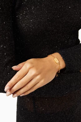 【BALENCIAGA】Everyday brass bracelet Balenciaga Everyday Bracelet - Shiny Gold | Editorialist