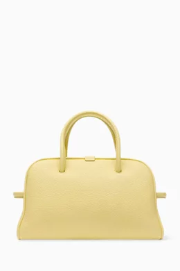 Buy Jacquemus Yellow Le Petit Turismo Small Tote Bag in
