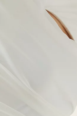 Buy Jacquemus White La Robe Castagna Mini Dress For Women