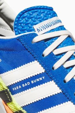 Buy adidas Blue x Bad Bunny Adizero SL 72 Sneakers in Mesh For Men