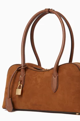 Buy Stella McCartney Brown Medium Ryder Shoulder Bag in