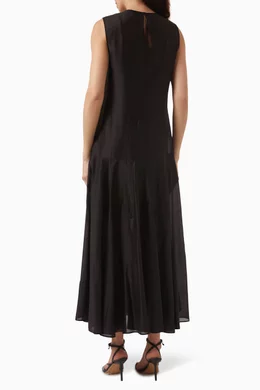 dark brown satin maxi dress Whitley Satin Collared Maxi Dress Dark Brown by Meshki For Hire