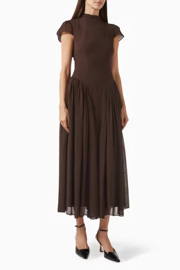 black maxi dress with lace Pinot Grigio Long Sleeve Lace Maxi Dress | Black | Womens