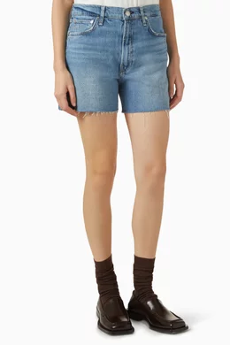 Buy Rag Bone Blue Vintage Cut-off Shorts in Denim For Women - Main Image