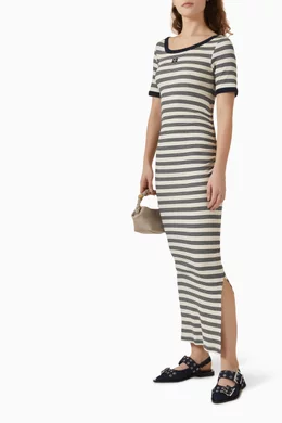 blue maxi dress modest Serina Mesh Maxi Dress – Twirl Boutique