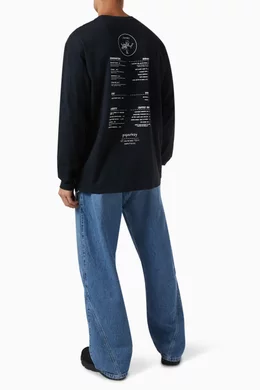 Buy Paperboy Black x BEAMS Archive Long Sleeve T-shirt For
