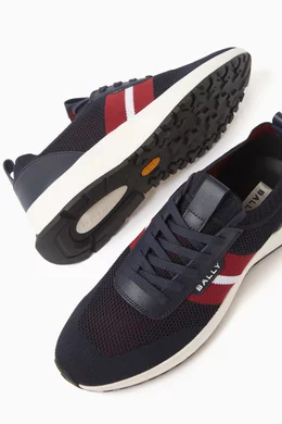 【関税&送料込】Bally Darnell Sneaker Bally Tennis Sneakers | Black | FARFETCH