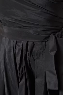 Buy PINKO Black Pappagallo Strapless Dress For Women Online