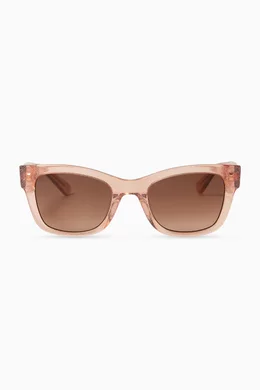 Buy Kate Spade New York Pink Aimee Cat-eye Sunglasses in  display picture 2