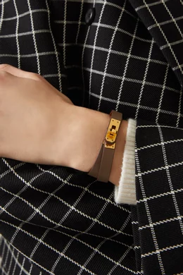 Buy Hermès Pre-Loved Brown Unused Mini Kelly Double Tour Bracelet