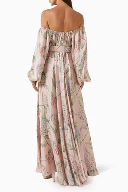 Charlize Belted Maxi Dress
